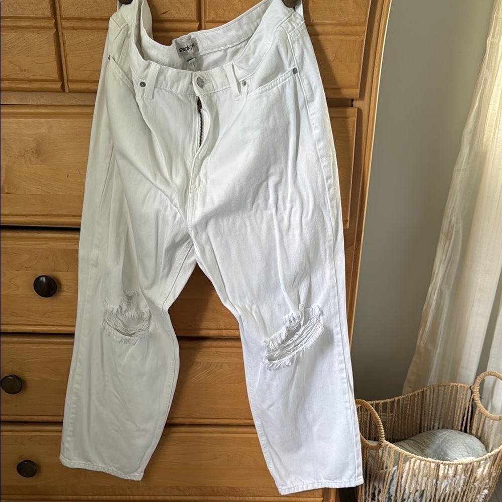 Sneak Peek Classic White Denim
